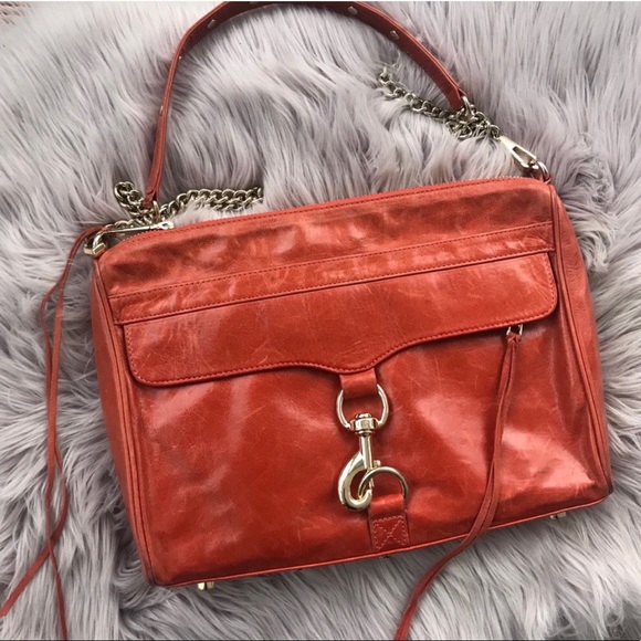 Rebecca Minkoff Handbags - Rebecca Minkoff Orange MAC Daddy Crossbody Purse